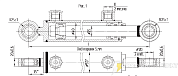 Гидроцилиндр МС40/25х160-3(4).11(350)