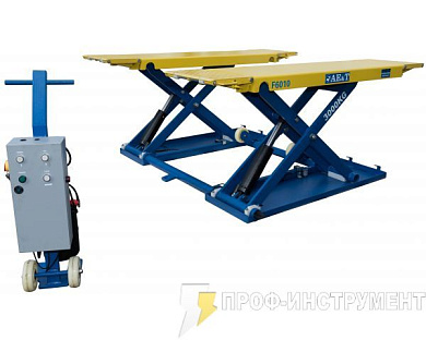 Автомобильный ножничный подъемник AE&T F6010