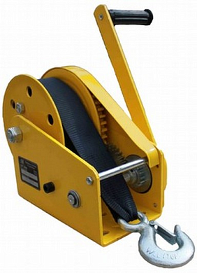 Лебедка барабанная с тормозом LRT 1200 (канат)