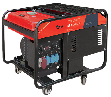 Бензиновая электростанция FUBAG BS 10000 D ES