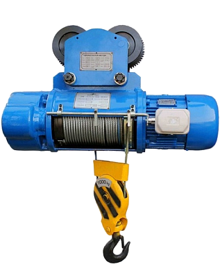 Тельфер электрический с тележкой ТМ-1S-3т Pro 6 метров