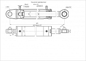 Гидроцилиндр ЦГ-80.50х420.17