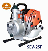 Бензиновая мотопомпа для слабо загрязненных вод Koshin SEV-25F